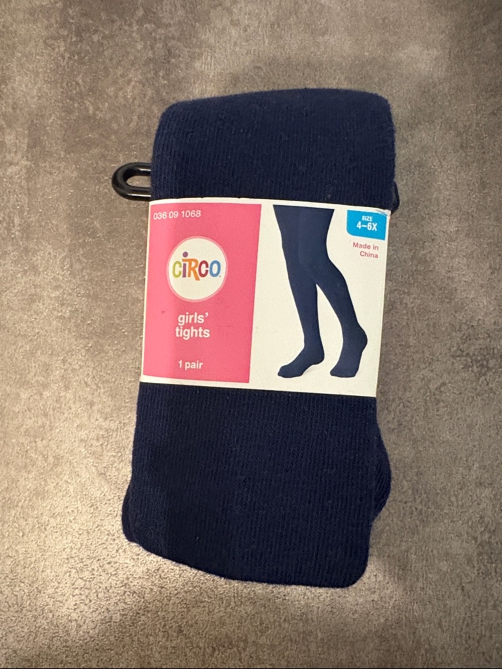 Navy Blue Girls' Tights